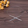 Aluminum Circular Knitting Needles 40cm/15.75" 2mm/2.5mm/3mm/3.5mm/4mm/4.5mm/5mm/5.5mm/6mm/6.5mm/7mm/8mm. 