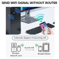 OPTFOCUS Wifi Adapter 150Mbps 802.11b g n ac USB Wifi Adaptador For PC Win7 8 10 11 wireless wifi adapter Bluetooth 4.2 Lan Card. 