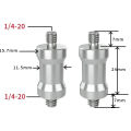 1/4 and 3/8 Photography Conversion Screw Flash Lamp Stand Live Streaming Bracket Installation Screw Nut For Tripod and Gimtach. 