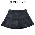 B26-124-1 Bkk Made Leather Skirts. 