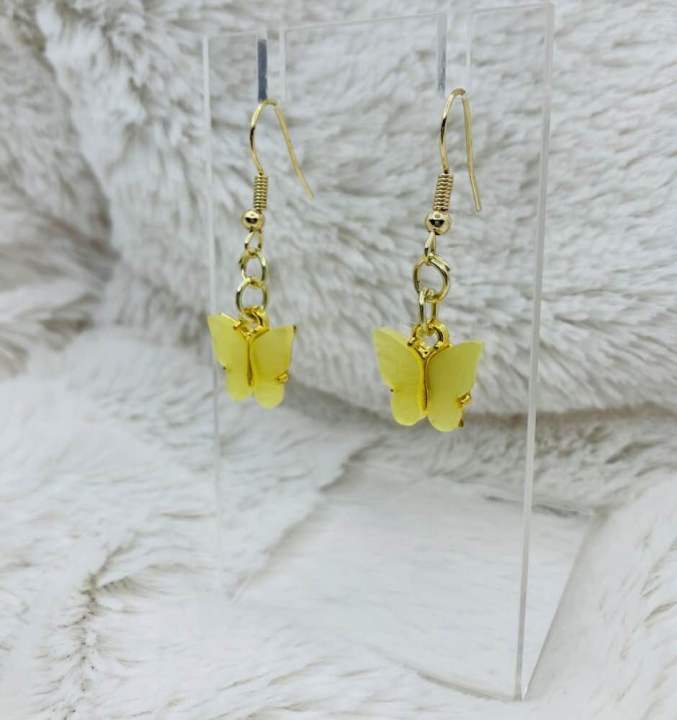 Yellow%20Butterfly%20Jhumka%20Earrings%20For%20Women%20-%20Image%204
