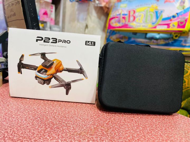 Remote control wifi camera drone Hd camera wifi foldable drone with camera with white angle selfie fpv model p23 pro