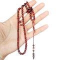 Kokka Wood Tasbeeh 100 Beads 6mm Round | Koka Wood Tasbeh | Kuka Wood Tasbeeh | Coca Wood Muslim Prayer Beads. 