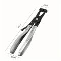 1pcs Clamp Puller Locking Car Hose Clamps Pliers Water Pipe Hose Flat Band Ring.