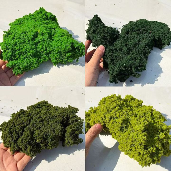 20G Miniature Sponge Cluster Model Tree/Grass Powder Shrub Bushes For ...