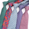 8 cm Wide Print Ties For Men Women Plaids Printing Neck Tie For Wedding Business Groom Neckties Fashion Men's Flower Neck Tie.