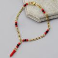 Pulsera Mano De Azabache Bebe Filled Lucky Hand Baby Azabache Bracelet Jewelry for Women Girls Charm Gifts. 