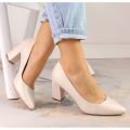 European Fashion Classic Women Low Heel Pumps & Court Shoes - Fashion Business Dress Shoes Oxfords Women Block Heel Pumps & Coat Shoes. 