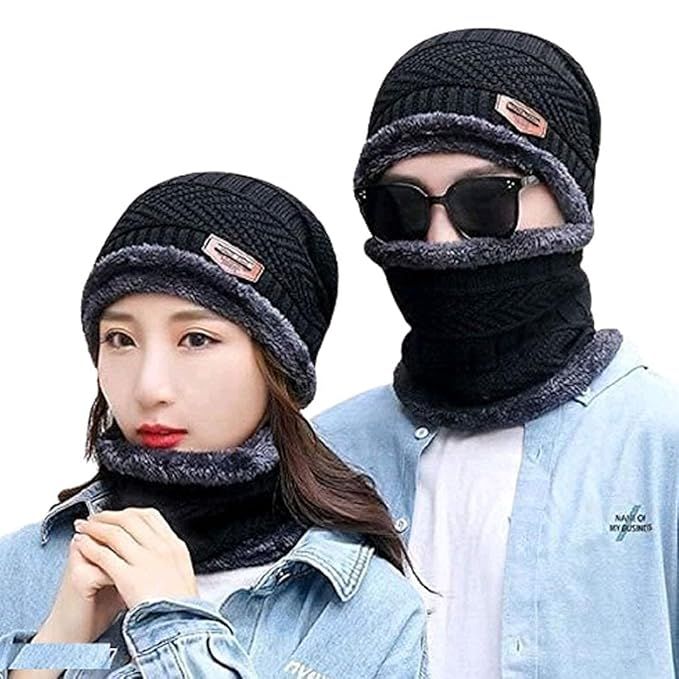 Winter%20Knit%20Beanie%20Woolen%20Cap%20Hat%20Woolen%20Neck%20Warmer%20Scarf%20Set%20for%20Men%20&%20Women%20-%20set%20of%202%20outdoor%20winter%20clothing%20set,%20stretchable%20wool%20knit%20set,%20lightweight%20winter%20head%20and%20neck%20cover,%20gift%20winter%20accessory%20set%20(No%20Color%20Choice)%20-%20Image%202