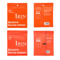 IRIN Acoustic Guitar Strings 6 Strings Folk Guitar Hexagonal Alloy Strings Guitar Parts Tools for Professionals and Beginners. 