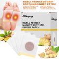 30pcs/box Detox Foot Patches Ginger Cleansing Foot Pads Remove Dampness Toxins Relieve Stress Improve Sleep Body Foot Care Tool. 