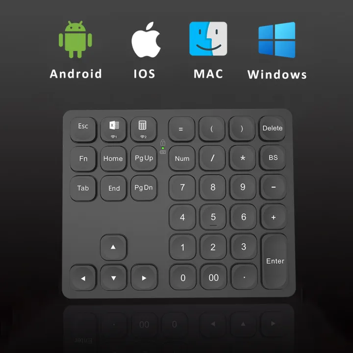 BOW%20Dual%20Bluetooth%20Numeric%20Keyboard%20Rechargeable%20Wireless%20Number%20Numpad%20for%20iPad%20Laptop%20Windows%20ios%20Slinet%20Digital%20Keyboard%20-%20Image%206