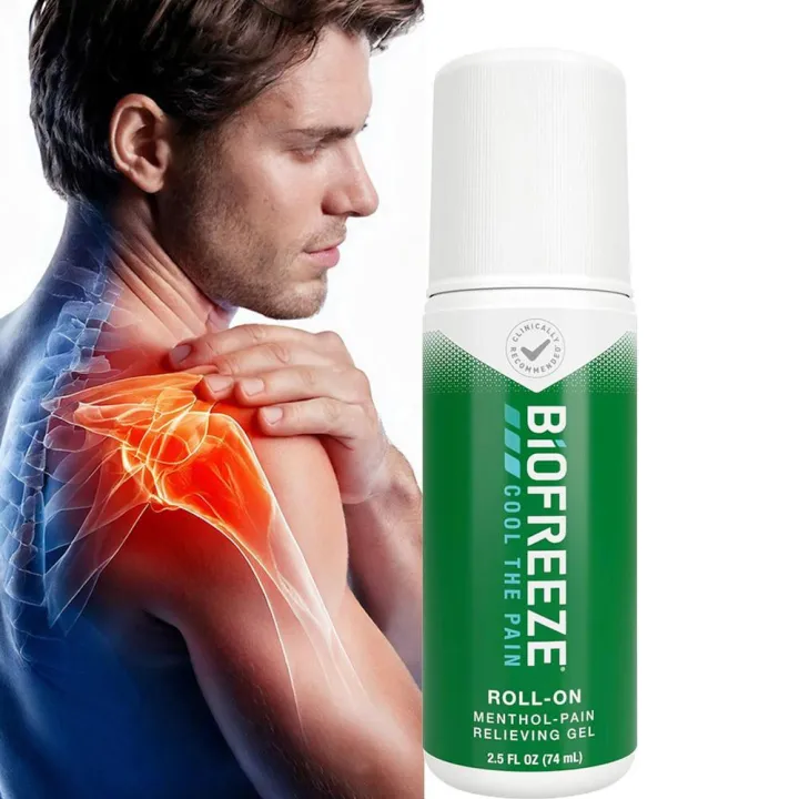 74ml%20Biofreeze%20Roll%20On%20Pain%20Relief%20for%20Knee%20Lower%20Back%20Relief%20Sore%20Muscle%20Relief%20Cooling%20Joint%20Pain%20Menthol%20Gel%20Paste%20-%20Image%203
