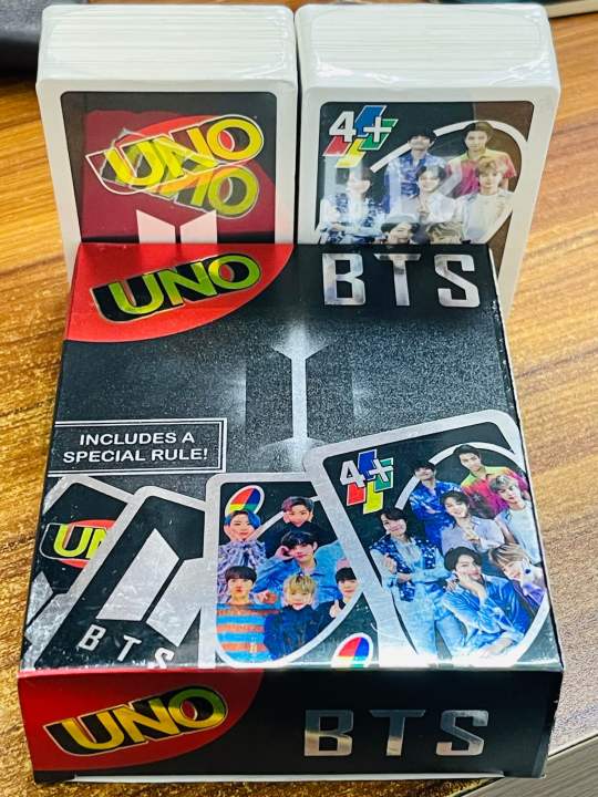 BTS UNO Card Premium Edition Gaming Collectible Cards Entertainment