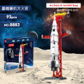 Creative Aerospace Series Building Blocks Space Rocket Craft Launch Center Station Base Set Bricks Toys For Boys Christams Gifts. 