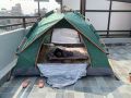 Camping Tent For 4 Men  Double Layer Water Proof. 