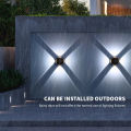 LED Wall Light Lamp 4W 5W 6W 8W 12W AC85-265V Cold White Warm White Neutral Light ABS Material High Brightness Outdoor For Home. 