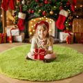 VIKAMA Plush Soft Cozy Round Rug Bedroom Living Room Home Decor Plush Rug Kids Room Decorative Rugs Home Decoration. 