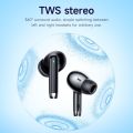 Hoco EQ2 TWS In-Ear Earbuds - Bluetooth 5.3, Touch Control, Super Bass, Built-In Mic. 