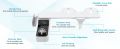 Foldable Toilet Bidet Cold Water Type Water Saving Attachment for Eco-Friendly Hygiene Home Comfort. 