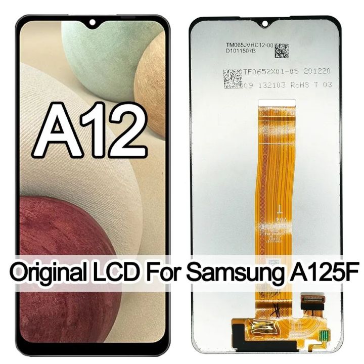 New Original Display For Samsung Galaxy A12 A125F A125F/DS display LCD touch screen digitizer