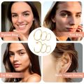 1PCS Hypoallergenic Nose Ring Studs for Sensitive Skin 20G Hoops for Women Men 2mm Small Titanium Nose Piercing Jewelry. 