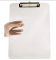 Unique paper clip board transparent. 