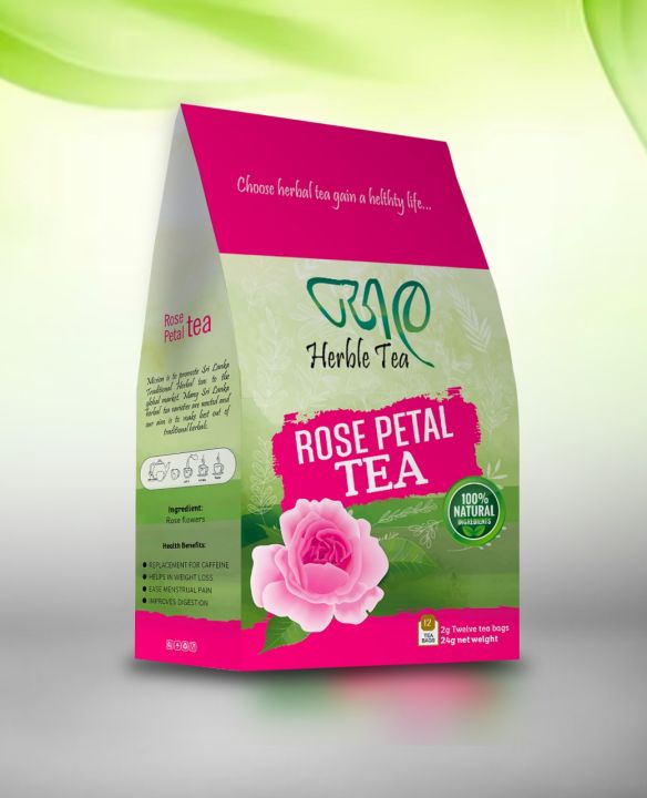 rose petal tea