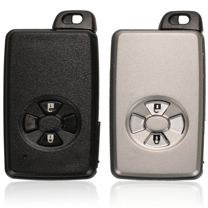 Jingyuqin%20Smart%20Card%20Shell%20For%20Toyota%20Avalon%20Camry%20Highlander%20Crown%20Corolla%20Black/White%202/3/4/5%20Buttons%20Remote%20Car%20Key%20Case%20Fob%20-%20Image%207