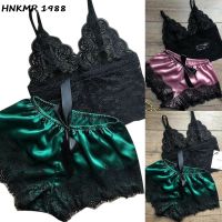 Sexy Lingerie Set Velvet Sleepwear Women's Pajama Set Sexy Temptation Babydoll Nightwear Cute Cami Top And Shorts Pijama Mujer