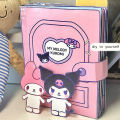 Sanrio Quiet Book Kuromi Cinnamoroll My Melody Handmade DIY Children's Toys Development Hands on Ability Girl's Birthday Gift. 