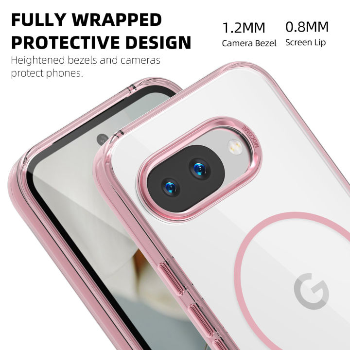 MagSafe%20Magnetic%20Colorful%20Transparent%20Clear%20Phone%20Case%20for%20Google%20Pixel%209a,%20Wireless%20Charging%20Anti%20Scratch%20Phone%20Case%20-%20Image%205