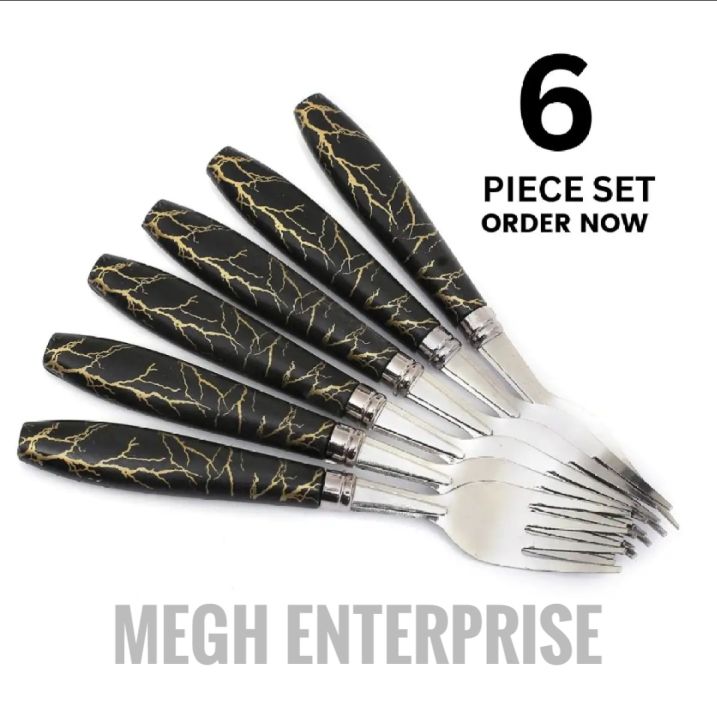 Stainless%20Steel%20Tea%20Spoon%20And%20Fork%20Spoon%20Set%20-%20(Pack%20of%206)%20With%20Ceramic%20Design%20Plastic%20Handel%20(6%20PIECES%20SET)%20-%20Image%204
