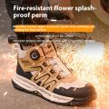New Safety Boots Men Work Indestructible Shoes Sneakers Steel Toe Protective Boots Anti-smash Anti-puncture Work Tactical Boots. 