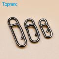 Topranc 60Pcs Fishing Interlock Snap Fast Clips Smooth Stainless Steel Lock Buckle Connectors For Saltwater Fishing Enthusiasts. 
