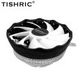 TISHRIC CPU Cooler Cooling Fan 120mm RGB 3Pin PWM Intel LGA 1700 1200 1150 1151 X79 E5 AMD AM3 AM4 X99 Processor Cooler PC Fan. 