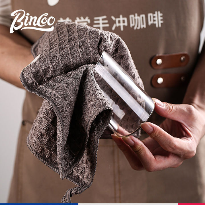 BINCOO%20Coffee%20Machine%20Cleaning%20Cloth%20Waffle%20Weave%20Microfiber%20Towel%20Absorbent%20Lint%20Free%20for%20Espresso%20Maker%20Barista%20Tools%20-%20Image%203