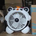 Cartoon Electric Fan Desktop Rotary Fan Student Dormitory Mini Little Fan,. 