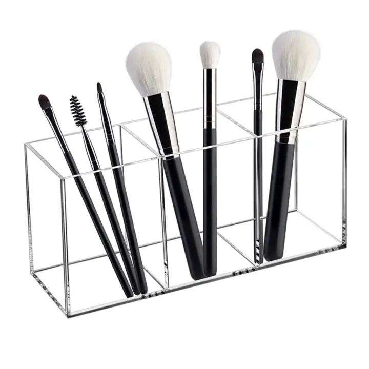 Transparent%20Makeup%20Brush%20Organizer,%20Makeup%20Storage%20Tray,%20Bathroom%20Drawer%20Makeup%20Organizer,%203%20Slot%20Acrylic%20Makeup%20Brush%20Organizer%20-%20Image%204