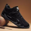 Men Shoes Breathable Non Slip Work Shoes for Male Fashion Sneakers Outdoor Walking Flats Skateboard Sneakers. 