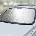 Car Front Window Sunshade UV Protection Shade Sun Protector Windshield Visor Cover Auto Curtain Sunshade Access（folded shipping）. 