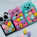 Kiss Lovely Random Mini Finger Puff 12pcs Makeup Sponge Set for Foundation, Concealer & Powder. 