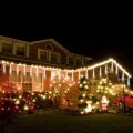 30CM LED Meteor Shower Rain Lights Waterproof Falling Raindrop Fairy String Light for Christmas Holiday Party Patio Decor. 