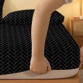 1 Piece Of Harrow Porcelain Pattern Frosted Bedsheet, Bedroom Printed Bedspread, Bedding (Excluding Pillowcases). 