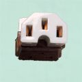 Rice Cooker connector Plug With Cut Male (Ceramic) 250V 16A. 