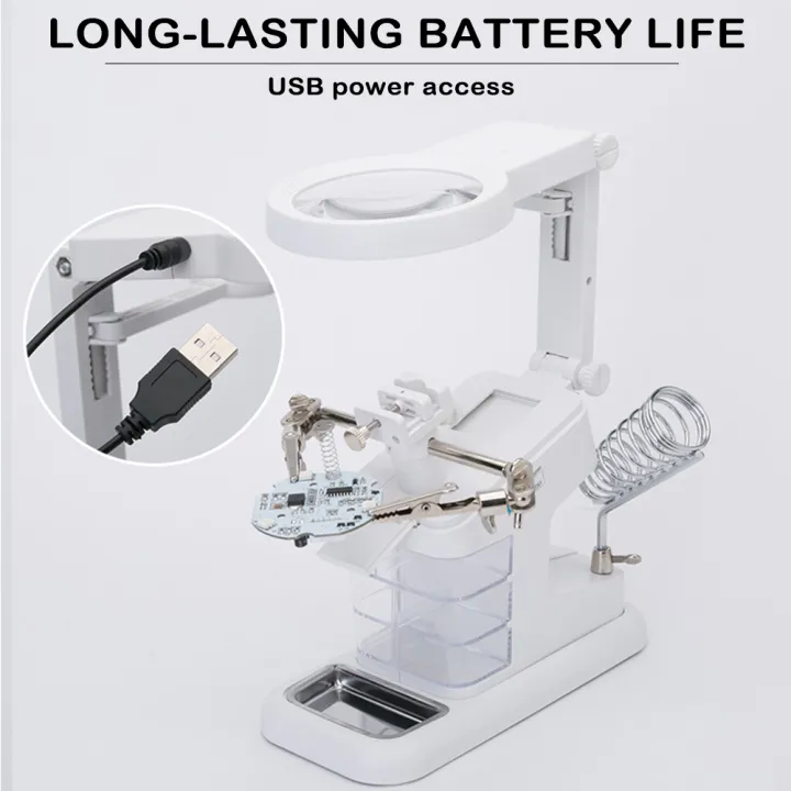 Welding%20Magnifying%20Glass%20with%2010%20LED%20Light%20Auxiliary%20Clip%20Magnifier%20Manual%20Welding%20Soldering%20Stand%20Fixed%20Repair%20Tool%20-%20Image%203
