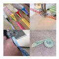Bias Tape Maker Set 6mm 12mm 18mm 25mm (4pcs / 5Pcs ) | Fabric Bias Binding Maker | Sewing & Quilting Tools | DIY Sewing Accessories. 