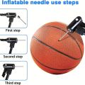 30pcs Air Pump Needle , Ball Inflation for Basketball, Soccer, Volleyball, Football or Rugby Balls. 
