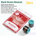 2PCS Billiard Chalks Pool Cue Stick Chalk No-slip Snooker Easy Powder No-slip Billiard Chalks Pool Billiard Chalk Pool Accessory. 