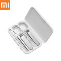 Original Xiaomi Mijia Manicure Nail Clippers Pedicure Set Portable Travel Hygiene Kit Stainless Steel Nail Cutter Tool Set. 